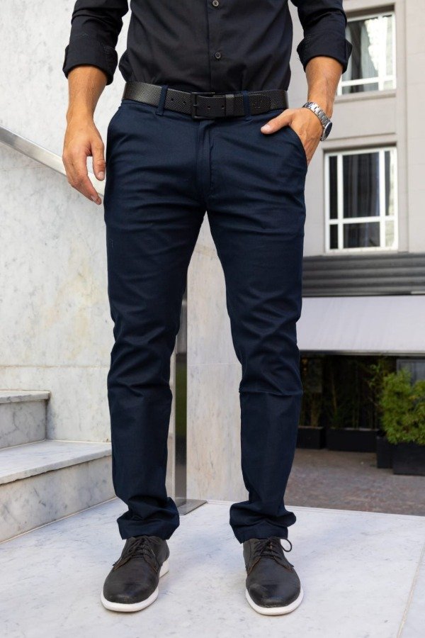 Producto - Pantalon Chino Azul