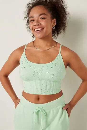 Producto - Top pink Active con estrellitas talle M