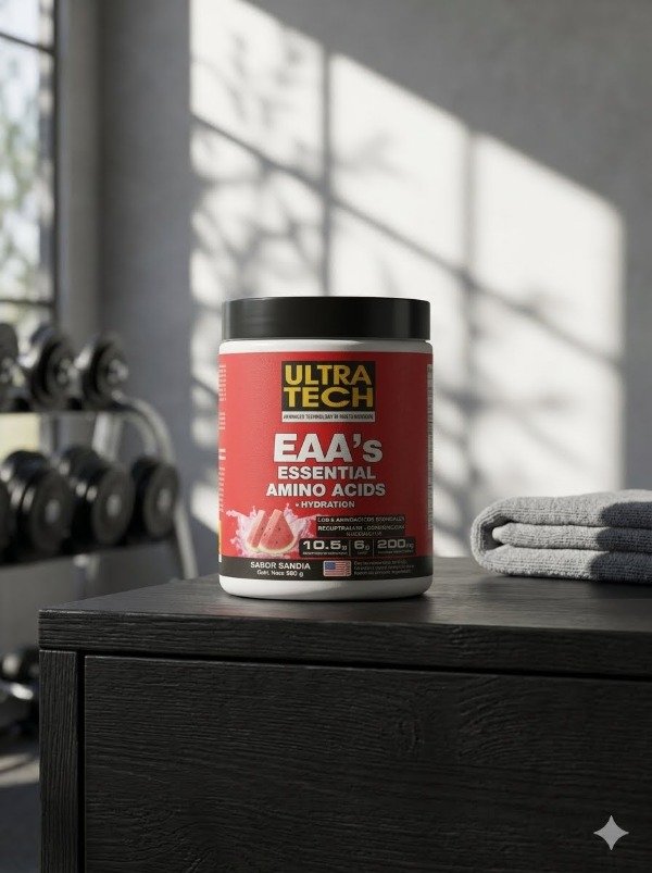 Producto - EAAs Ultra Tech Aminoacidos Esenciales BCAA Y Electrolitos Para Rendimiento