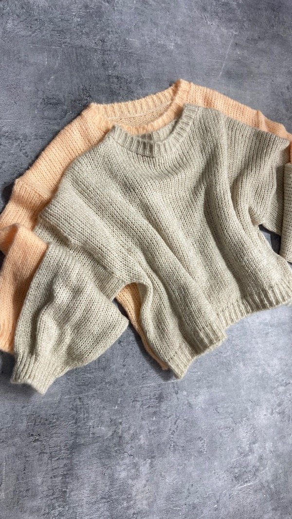 Producto - Sweater over manga globo