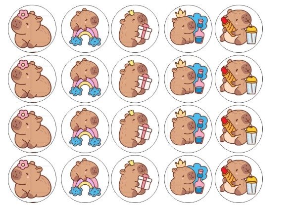 Producto - LAMINA CAPYBARA 31