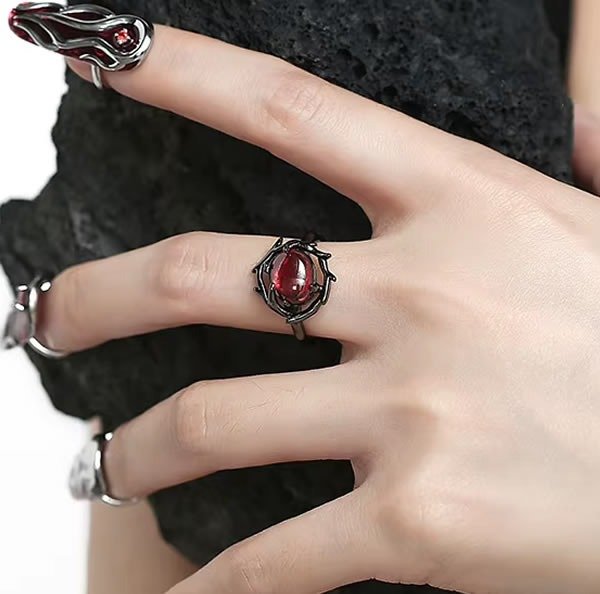 Producto - Anillo Dark Ruby