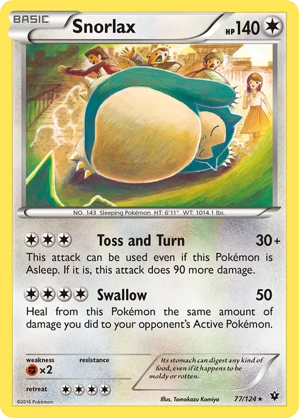 Producto - Snorlax - 77/124 - Fates Collide