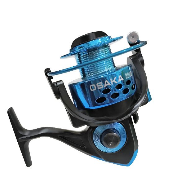 Producto - Reel de Pesca Frontal Xfish Osaka 5000 3 Rulemanes Freno 6kg Carrete Grafito - 0