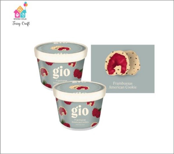 Producto - Frambuesas American cookies x150 gr - GIO
