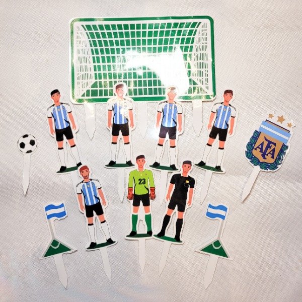 Producto - Set de fútbol ARGENTINA x12 piezas