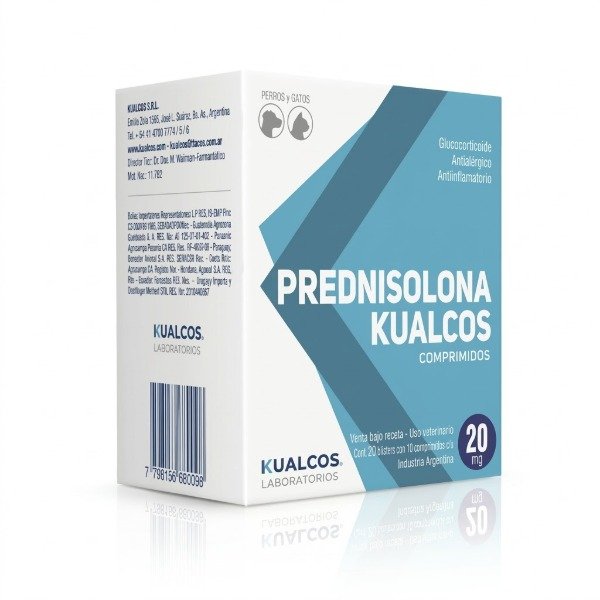Producto - KUALCOS Prednisolona 20 Mg x 200 comp