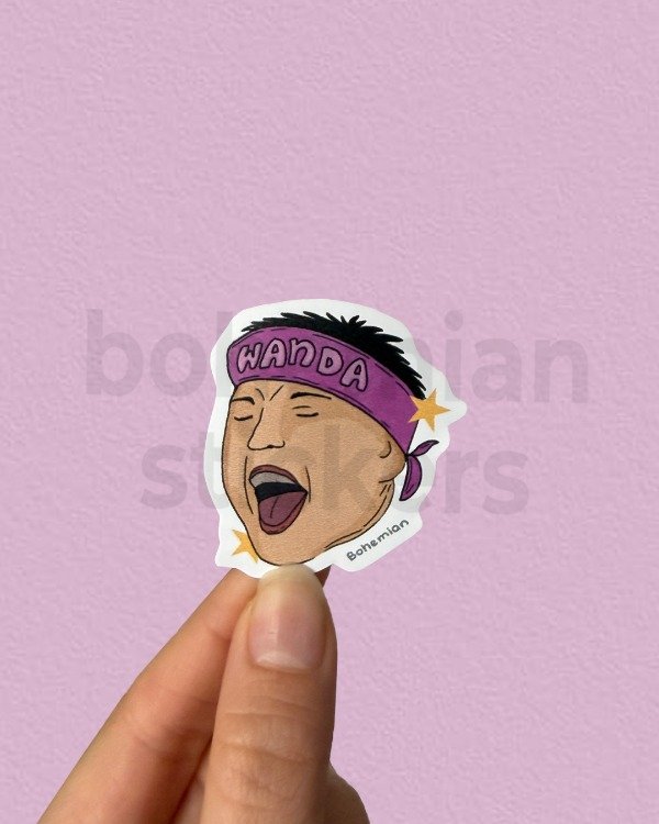 Producto - FAN DE WANDA - Sticker Individual de Memes / Farandula Arentina