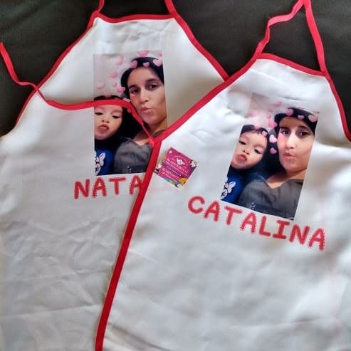 Producto - DELANTAL INFANTIL SIN BOLSILLO