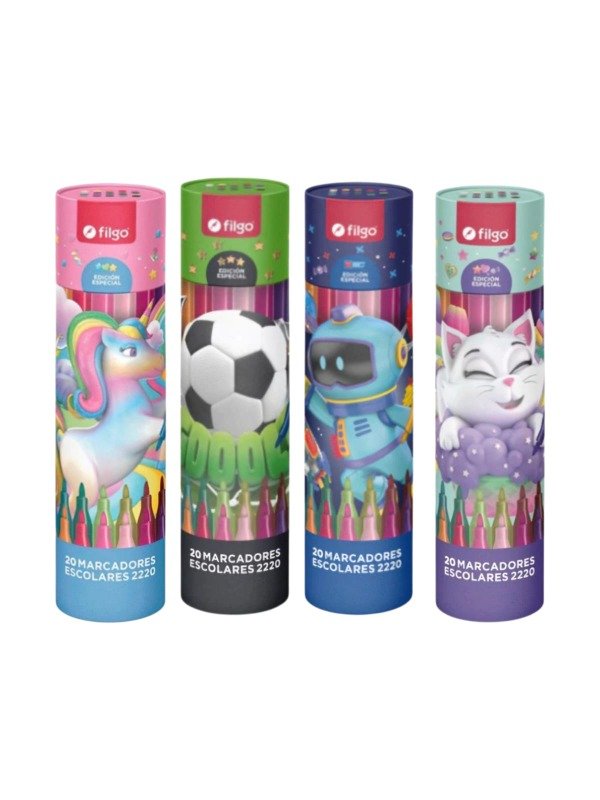 Producto - Marcadores Escolares Fantasía Filgo Pinto 2220 X20 Colores