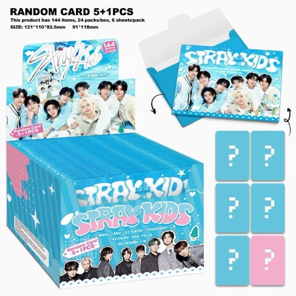 Producto - 1x Sobre Sorpresa Photocards STRAY KIDS 3 (Por unidad)