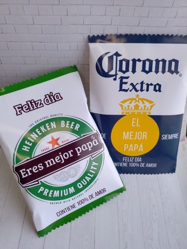 Producto - Chip bags Dia del padre Cervezas x 10