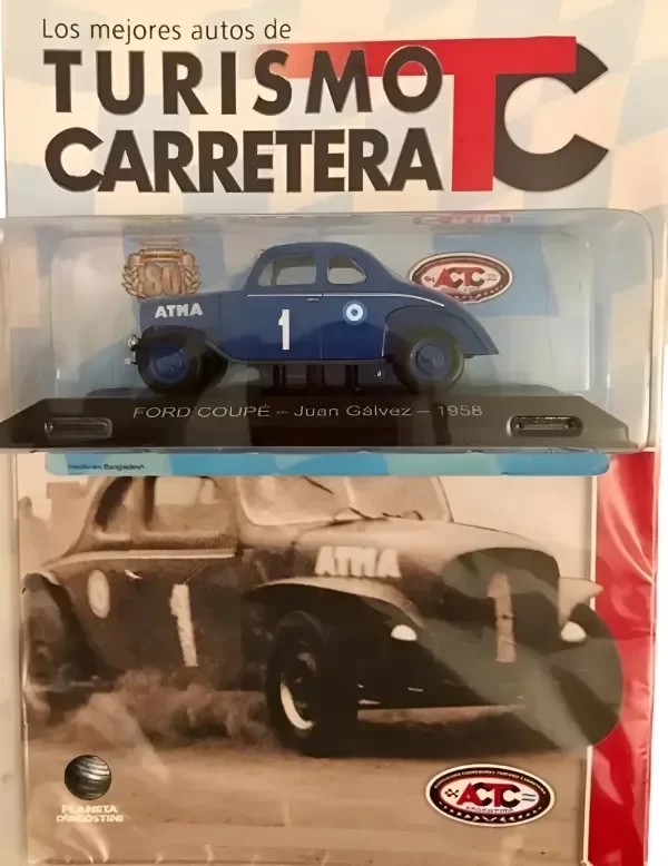 Producto - Los Mejores Autos De Turismo Carretera Ford Coupe 1958 Oscar Galvez 1/43 - 1