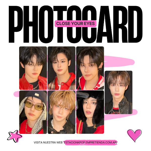 Producto - SET PHOTOCARDS CLOSE YOUR EYES