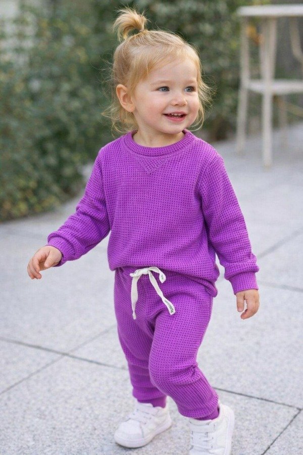 Producto - Conjunto Waffle Fucsia