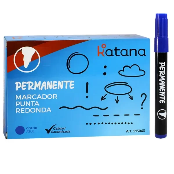 Producto - Marcador permanente Katana AZUL