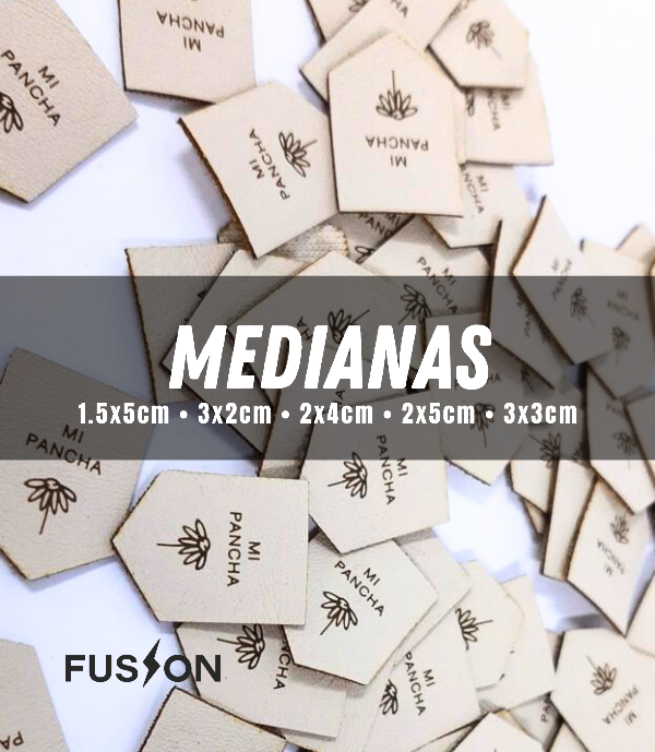 Producto - Etiquetas Ecocuero Medianas