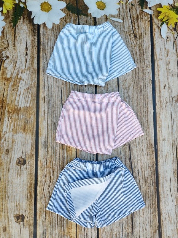 Producto - Short pollera a Rayas