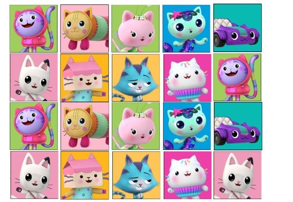 Producto - LAMINA GABY CASA DE MUÑECAS 4