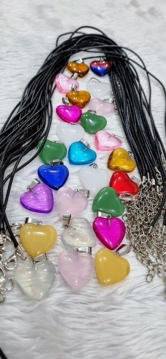Producto - Collar Cordón con Dije Corazón - 0