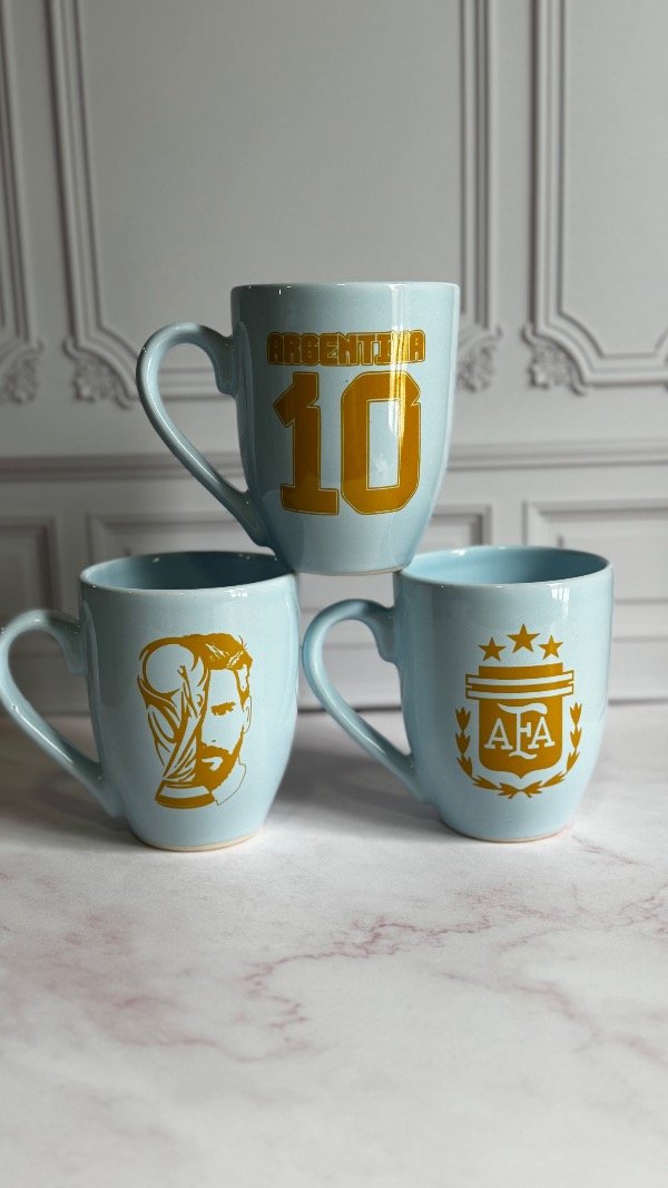 Producto - Taza bombe celeste- Argentina