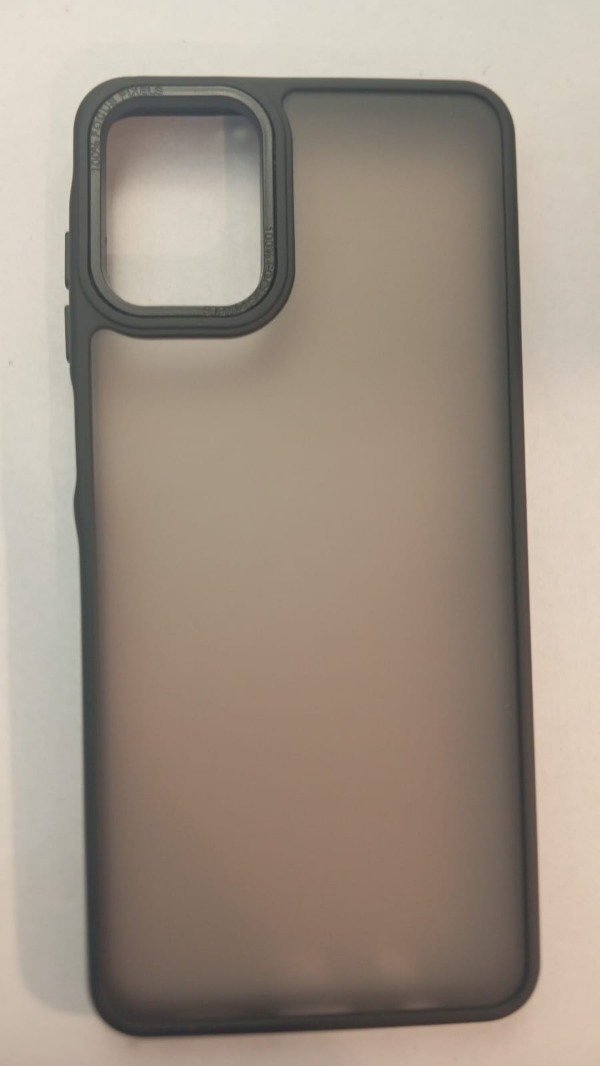 Producto - Funda Negro Translúcido XAEA Espacio para Samsung A07