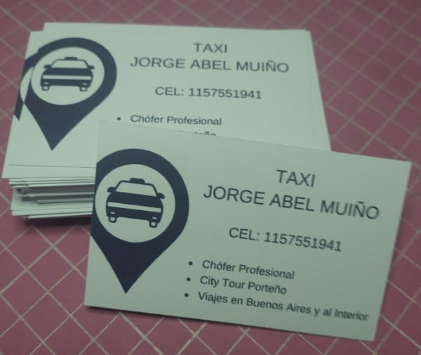 Producto - 100 Tarjetas de Presentación/Agradecimiento  9x5 cm - 8