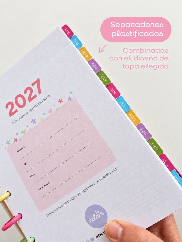 Producto - Agenda 2027 - Diaria con sab y dom en hojas separadas - 4
