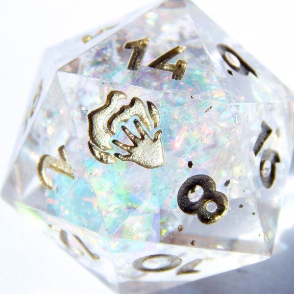Producto - D20 Chromatic: White Rainbow