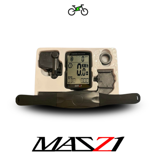 Producto - Ciclocomputadora YA-100 Profesional - Con Sensores de Cadencia y Pulso