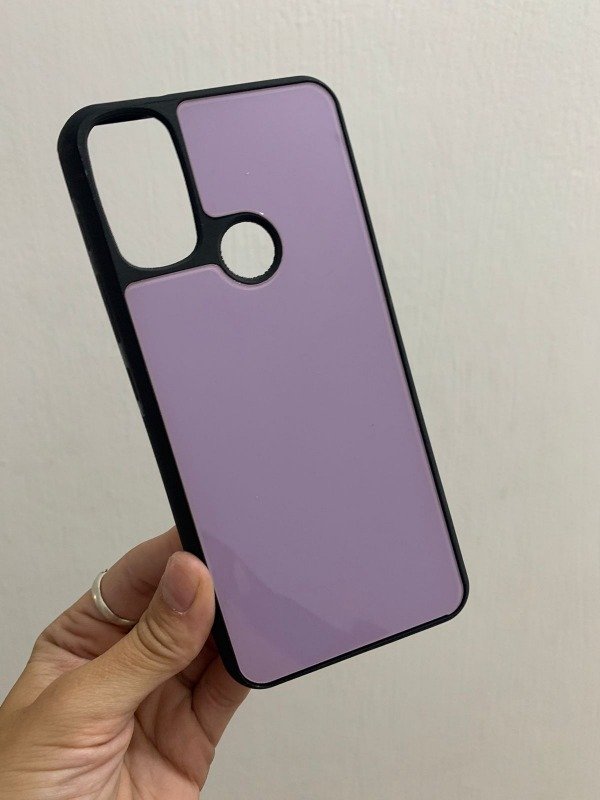Producto - Funda Rígida Lisa Lila Moto E20/E40