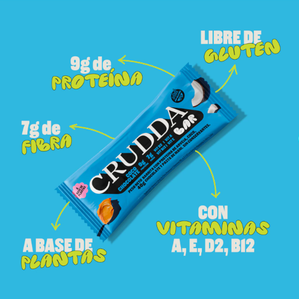 Producto - Barras Crudda Coco y Chocolate x 10