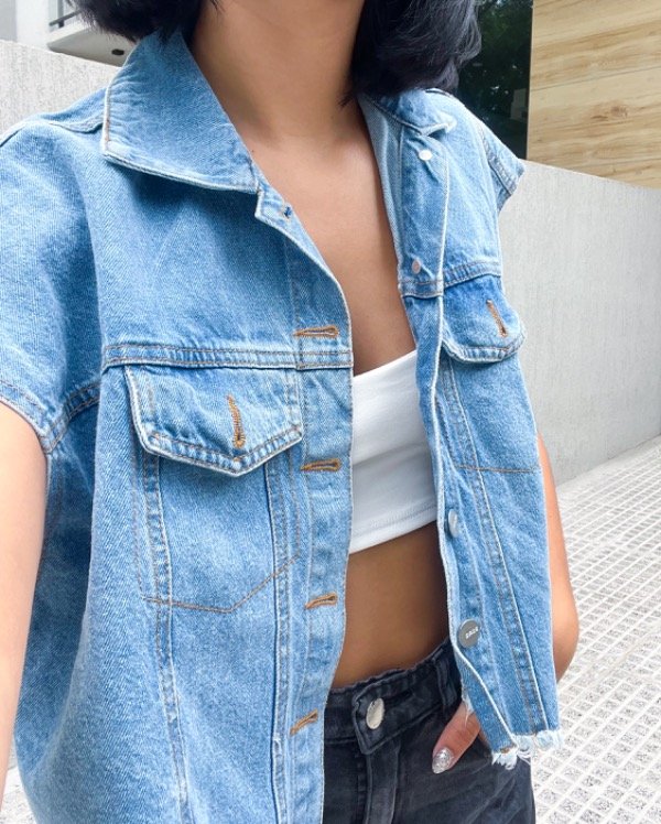 Producto - Chaleco denim oversize