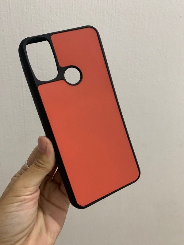 Producto - Funda Rígida Lisa Naranja Moto E20/E40