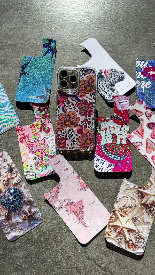 Producto - Funda Transparente + 3 Filminas Holograficas a Eleccion