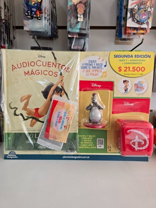 Producto - Audiocuento Disney Fascículo N 2 Mogwli y Baloo