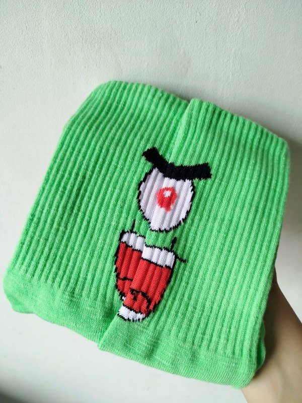 Producto - Medias 3/4 Bob esponja Plankton