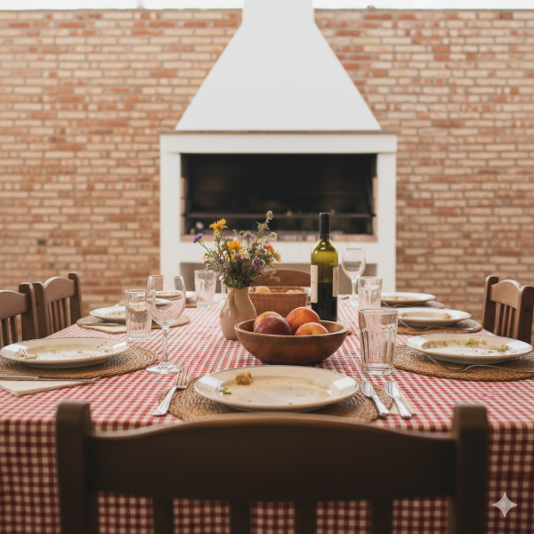 Producto - Mantel cuadrillé