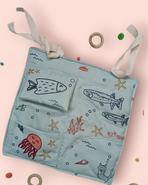 Producto - Mantita de actividades peces