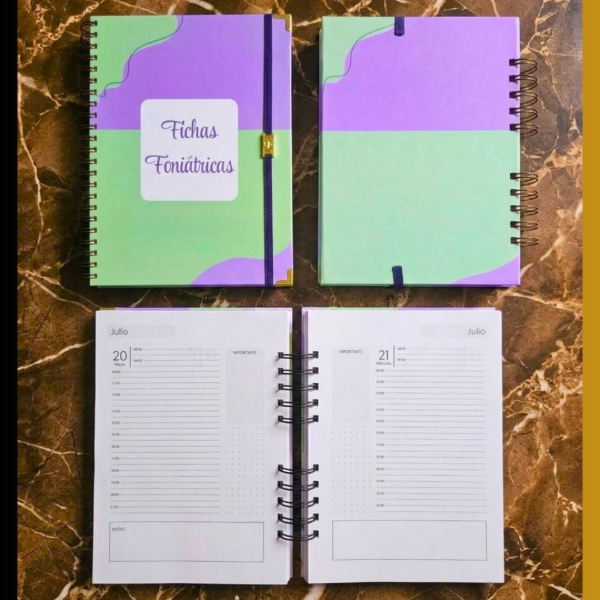 Producto - Combo Fonoaudiología - Agenda Diaria - 1