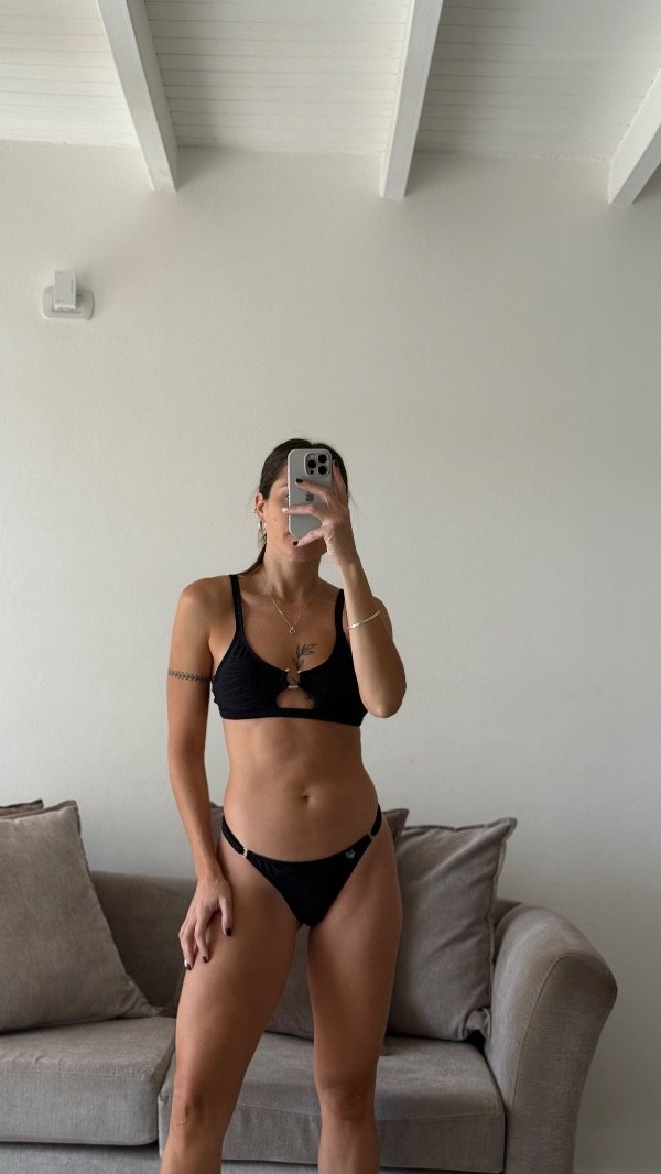 Producto - Bikini ámbar twxturada