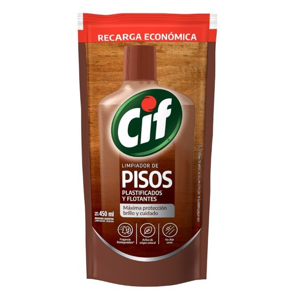 Producto - Cif Pisos Plastificados y Flotantes Respuesto 450ml