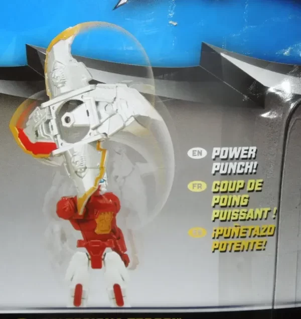 Producto - Power Rangers Ninja Steel Armored Robo Red Zord Alto 13 cm - 4