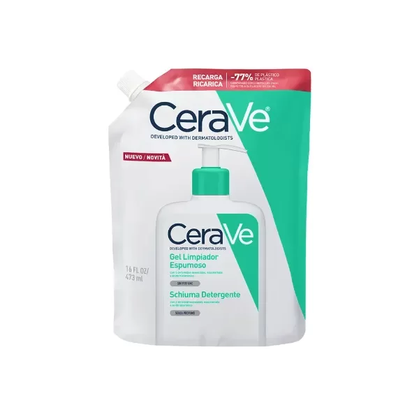 Producto - Gel Limpiador Espumoso CeraVe Repuesto x 473 ml