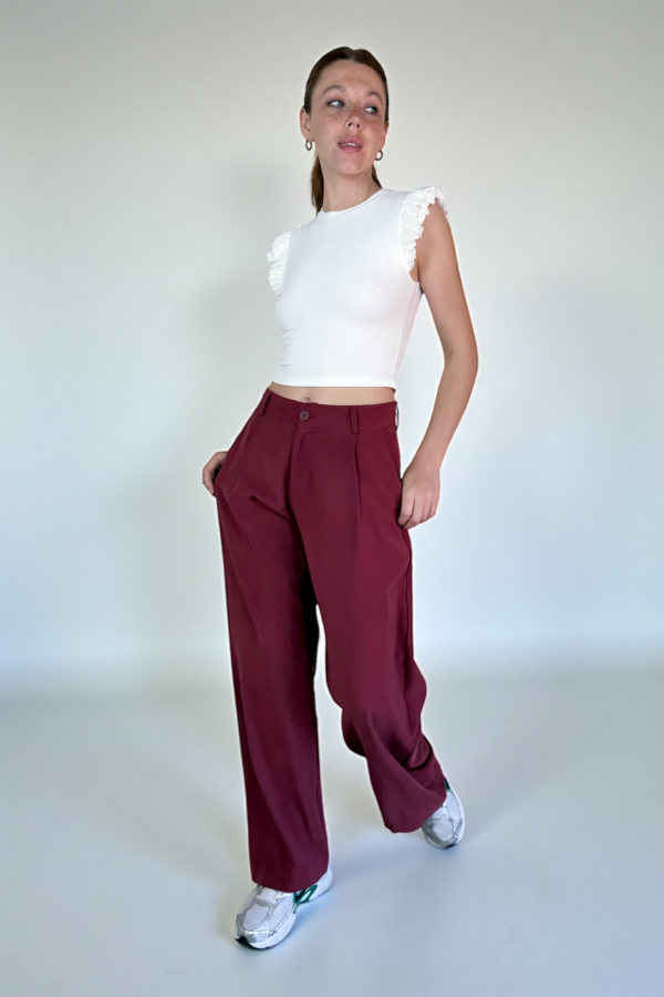 Producto - Pantalon Jazmin Bordo