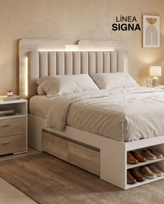 Producto - Cama box Sigma 1.40/1.60 (Pedido 20 dias)
