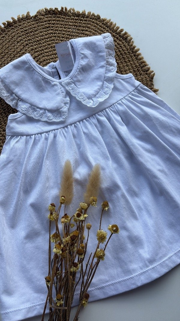 Producto - Vestido Manuela en color BLANCO línea bebas - 1