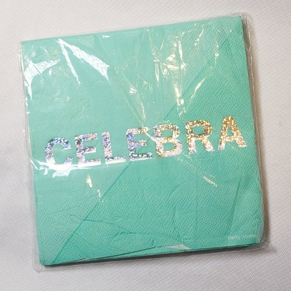 Producto - Servilletas CELEBRA aqua x12