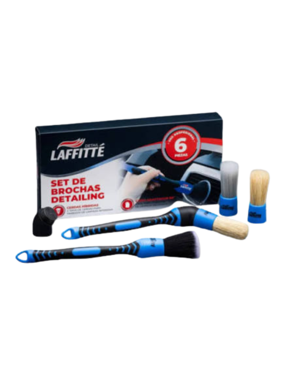 Producto - KIT DE BROCHA DETAILING - 4 TIPOS DE CERDAS HÍBRIDAS