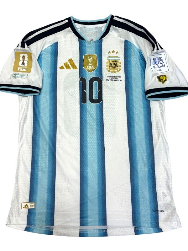 Producto - Argentina Local Versión Jugador - Final 2026 vs España 10 Messi - 1